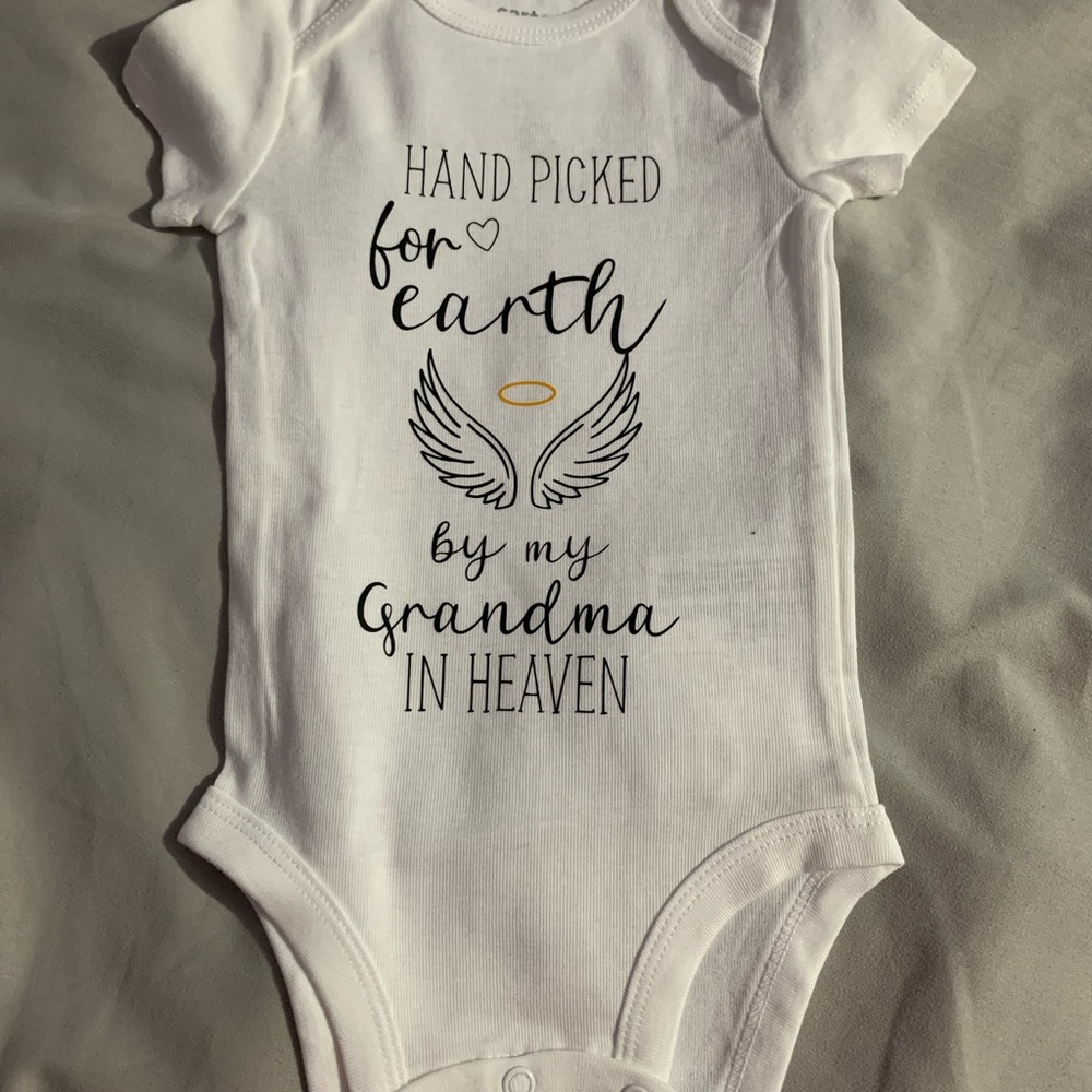 Carter's White Baby Onesie